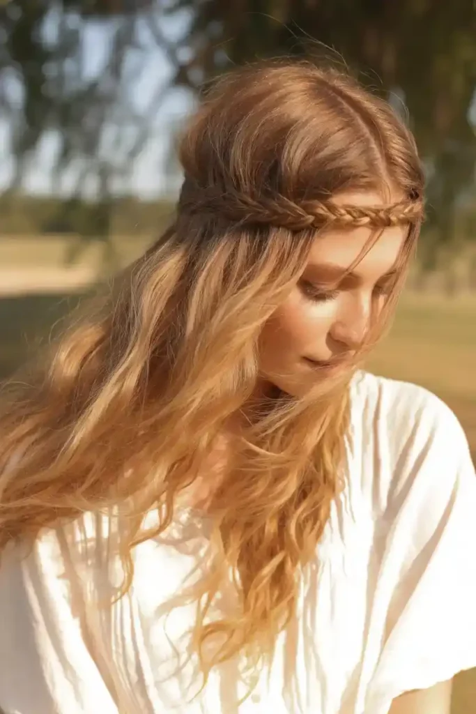 Baby Braids With Headband Style