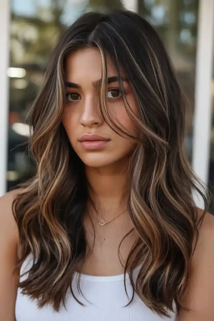 Bold Caramel Highlights