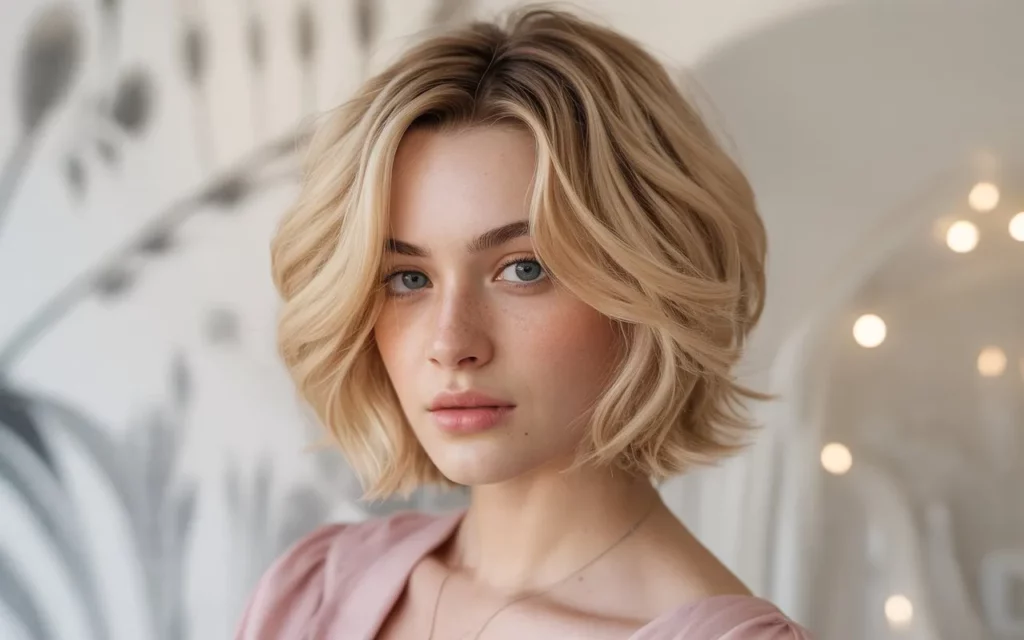 Butterfly Cut Short Hair