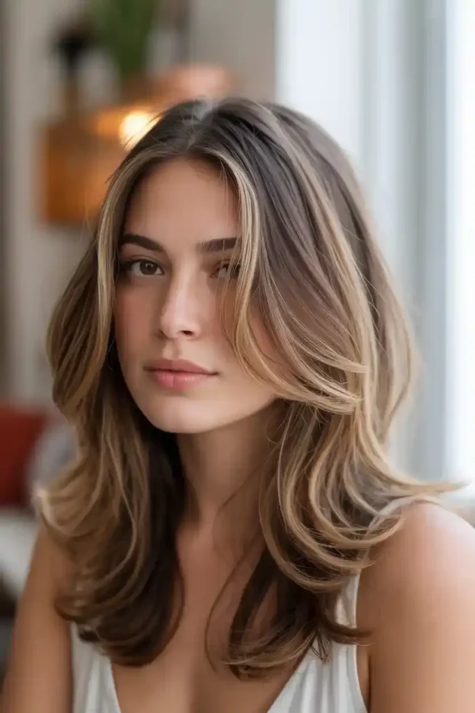 Caramel Highlights with Layers