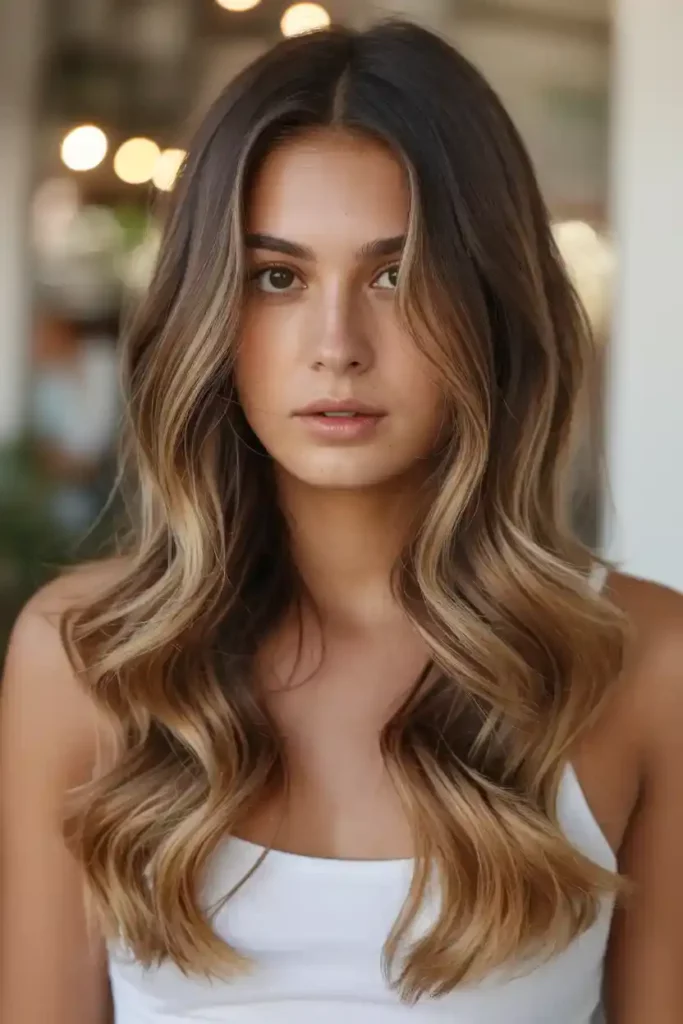 Caramel Ombre Hair