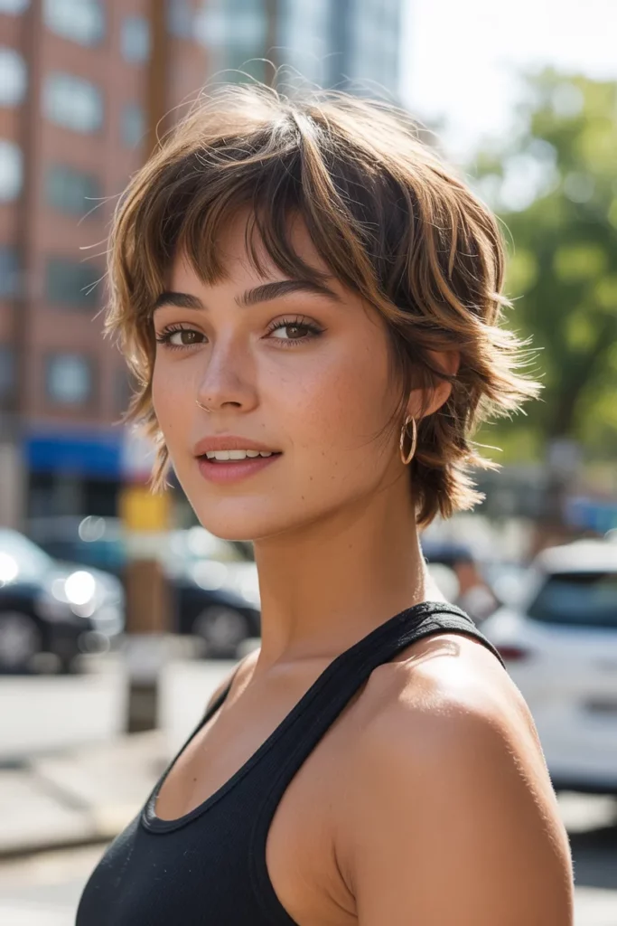 Choppy Crop with Fringe