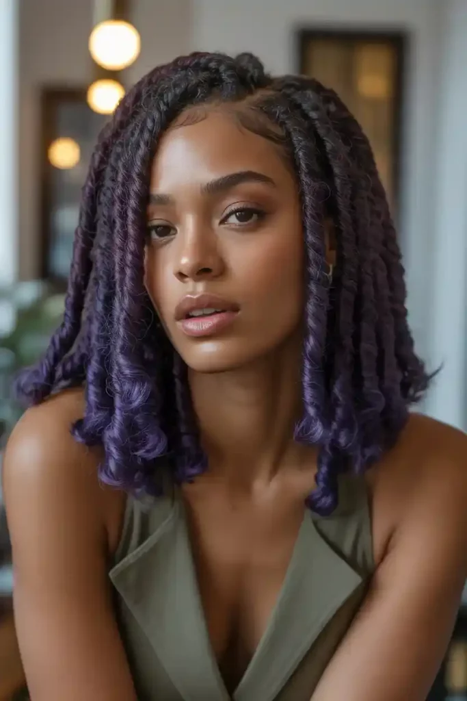 Deep Purple Locs