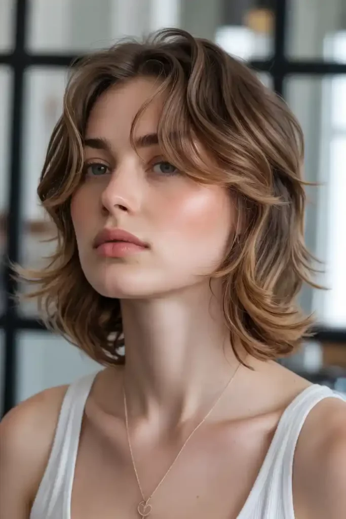 Feathered Soft Mullet