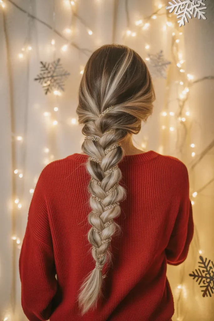 Festive Fishtail Braid