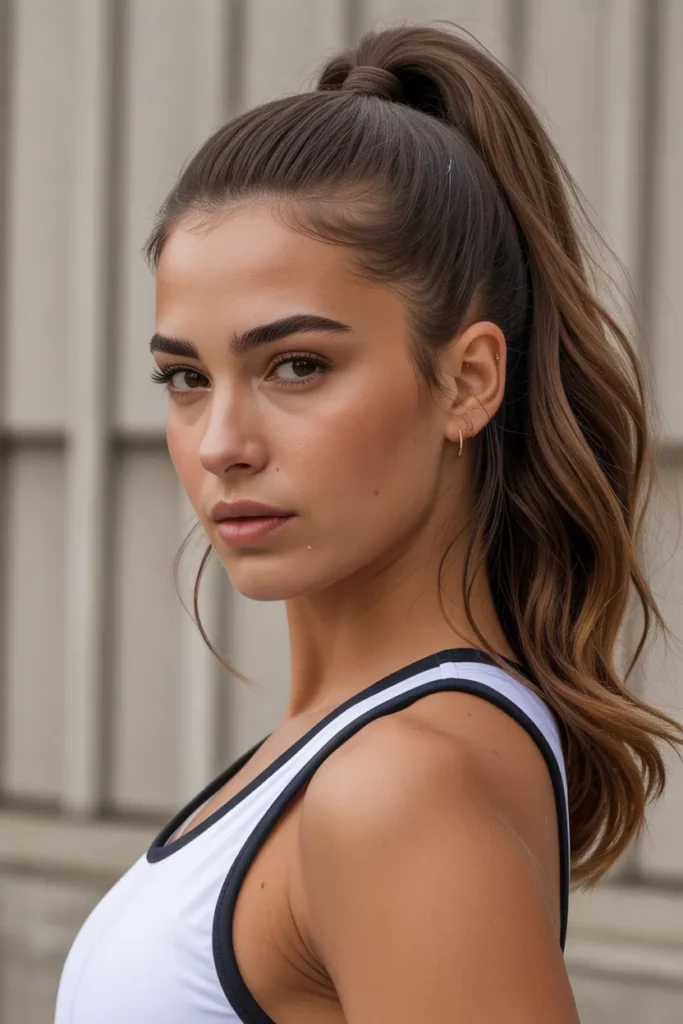 Gemini Hair High Ponytail