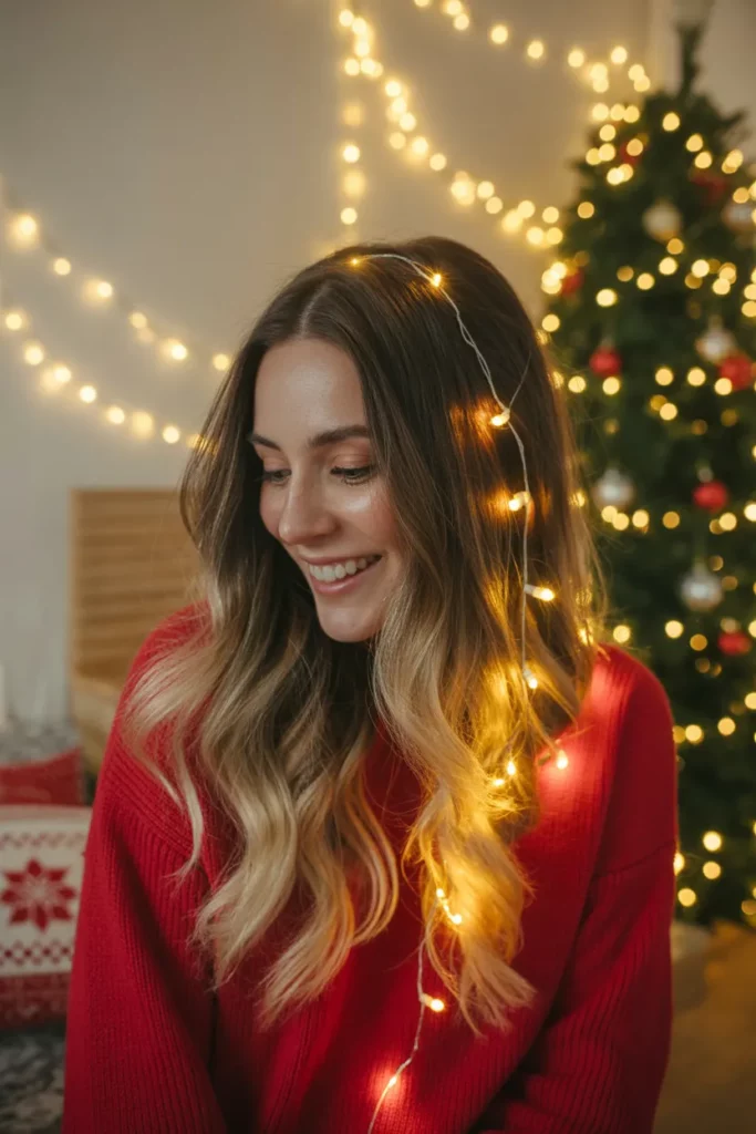 Glitter Ombre Tips For Festive Fun