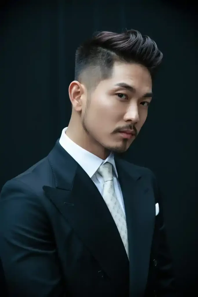 Korean Pompadour Fade