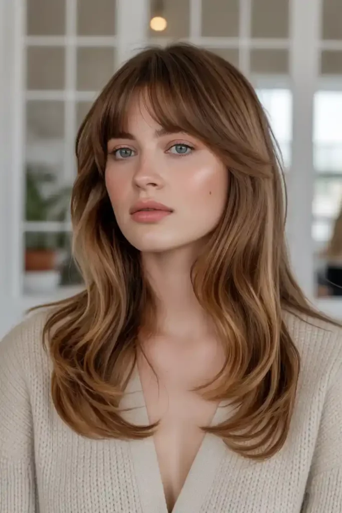 Long Layers With Bangs