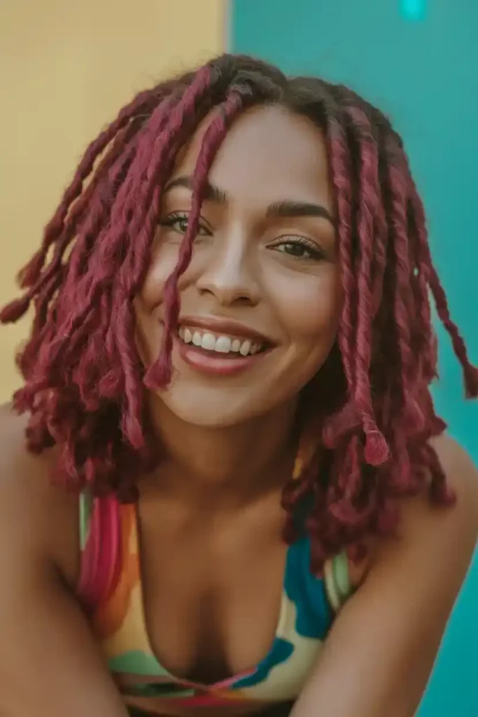 Magenta Locs