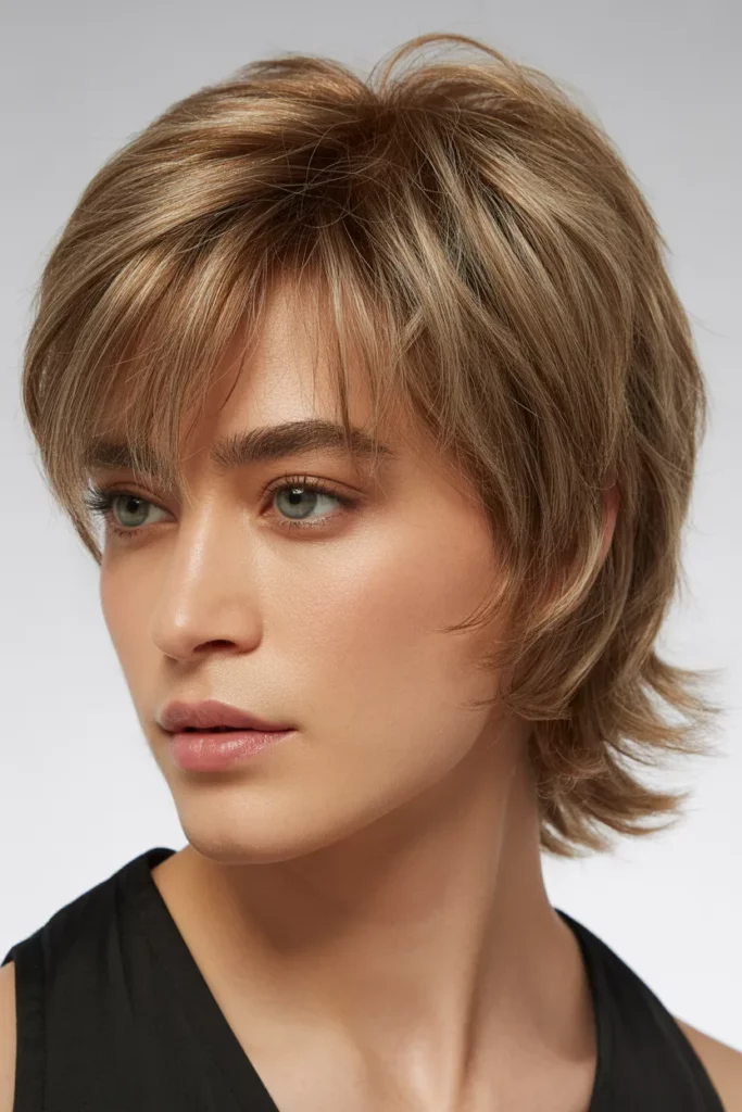 Shaggy Wolf Cut With Micro Layers