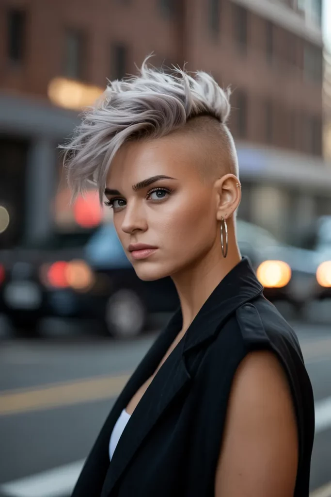 Short Cropped Mohawk