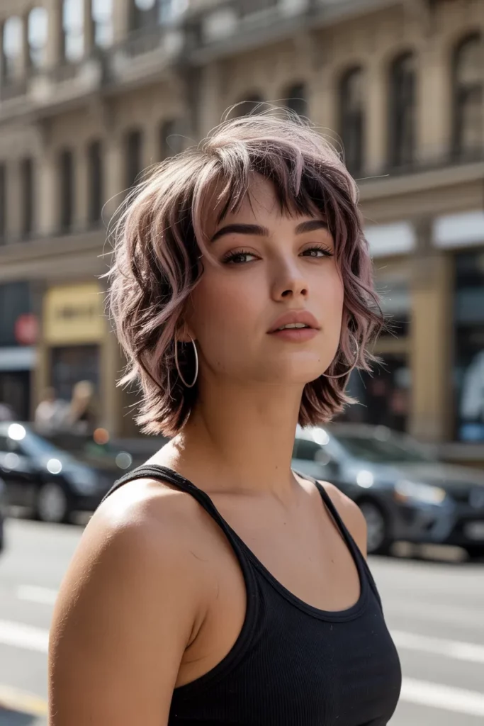 Short Cropped Mullet