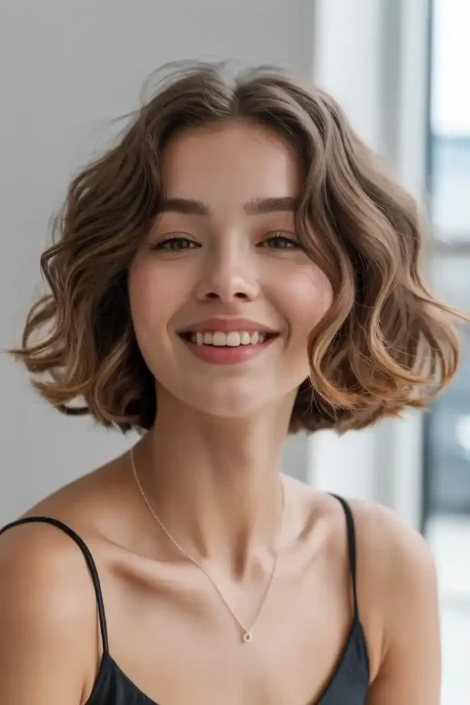 Short Wavy Bob