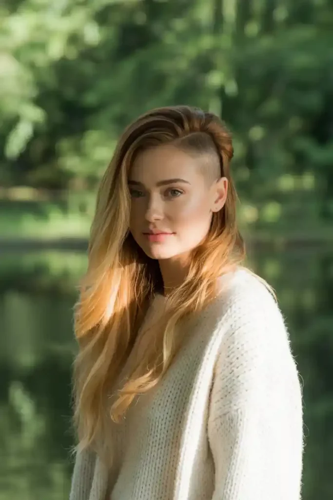 Side Shave with Highlights