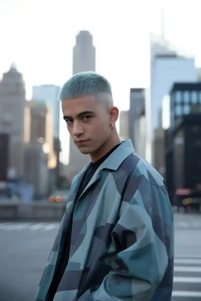 Side Shave with Undercut Fade