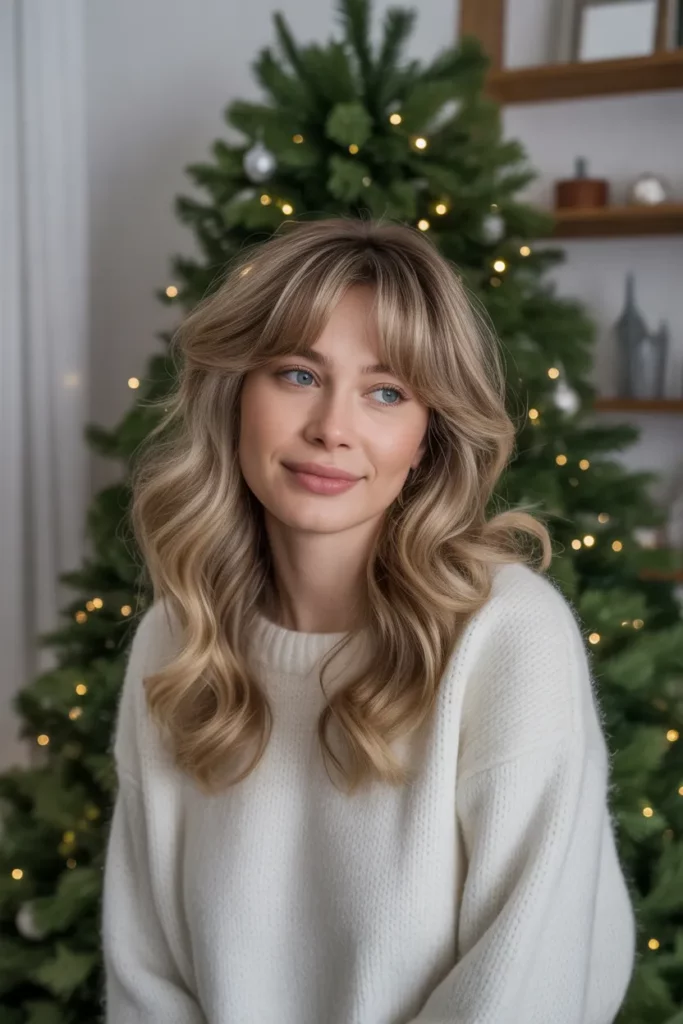 Side Swept Bangs With Soft Waves
