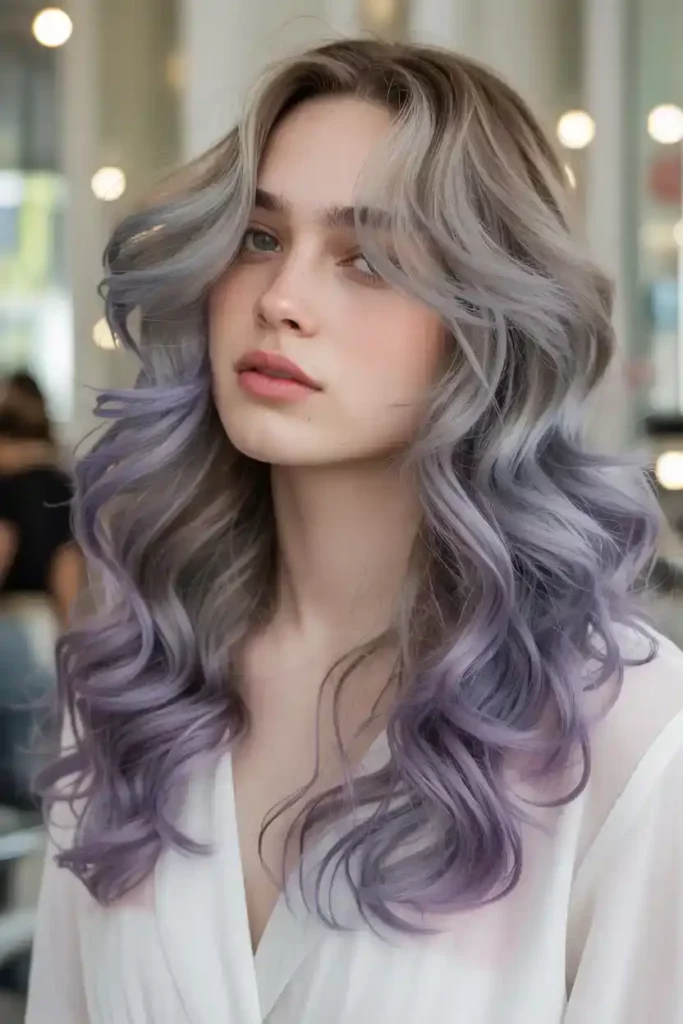 Silver and Lavender Blend