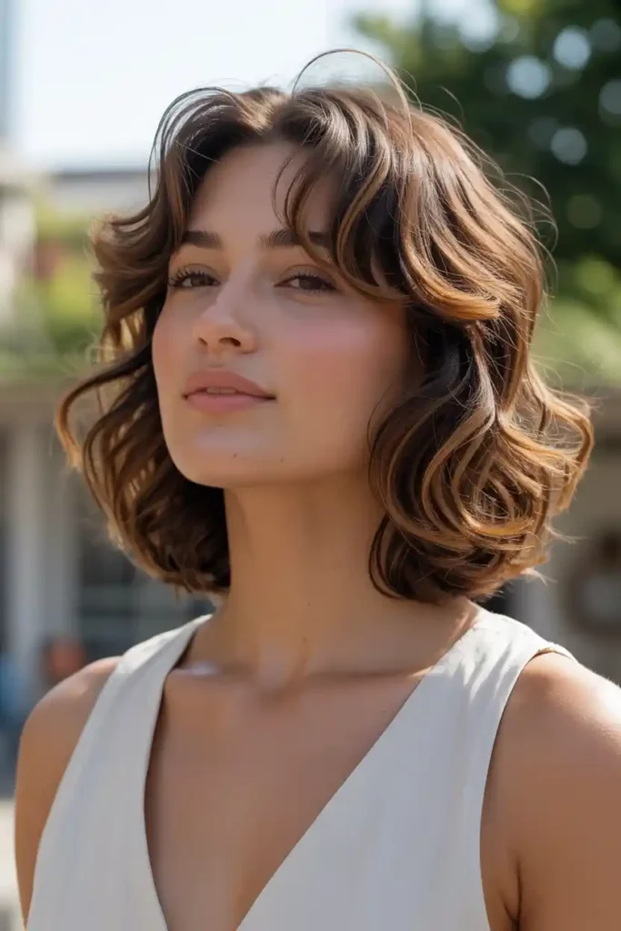 Soft Mullet for Thick Hair