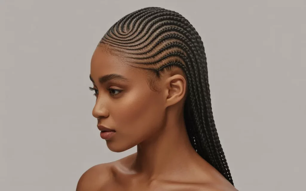 Swirl Cornrows