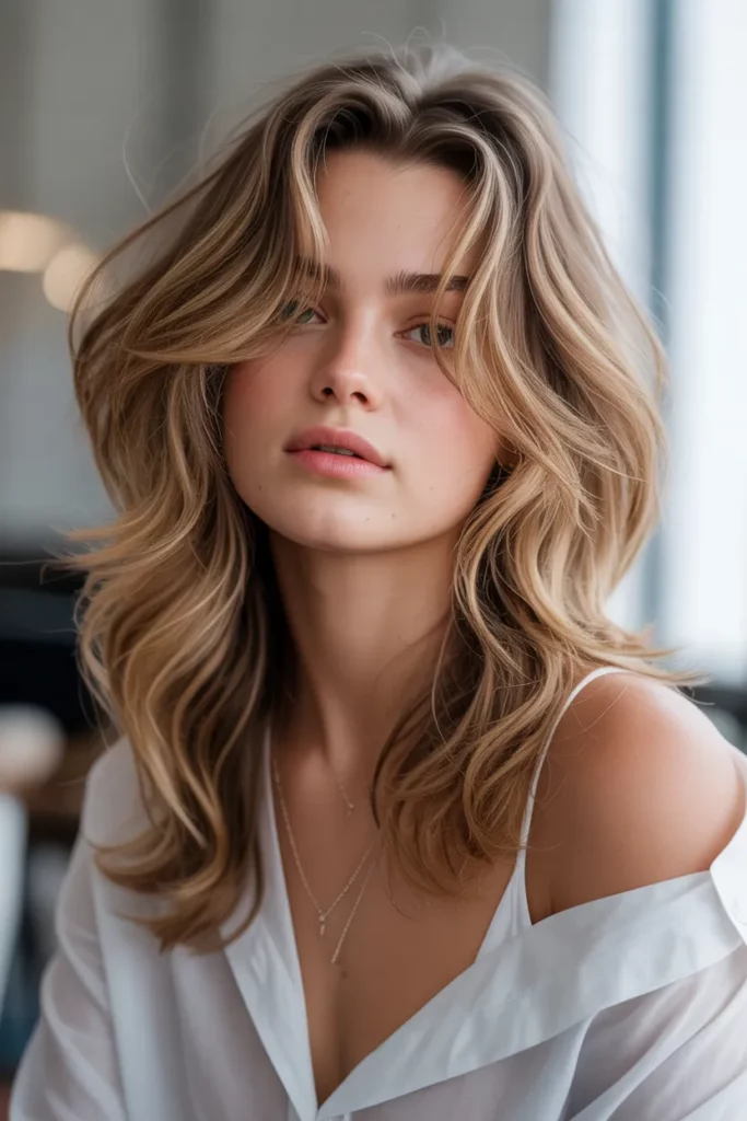 Tousled Gemini Hair Layers