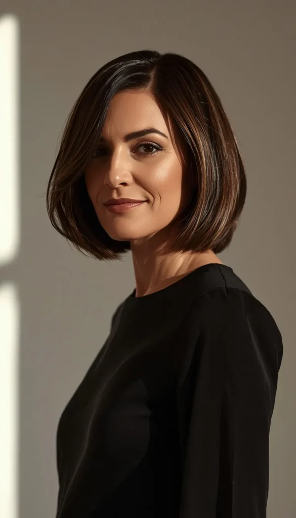 The Classic Bob with Face Framing Layers