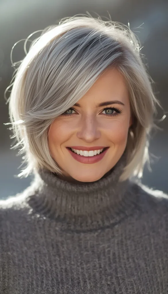 Feathered Shag for Fine, Thinning Hair