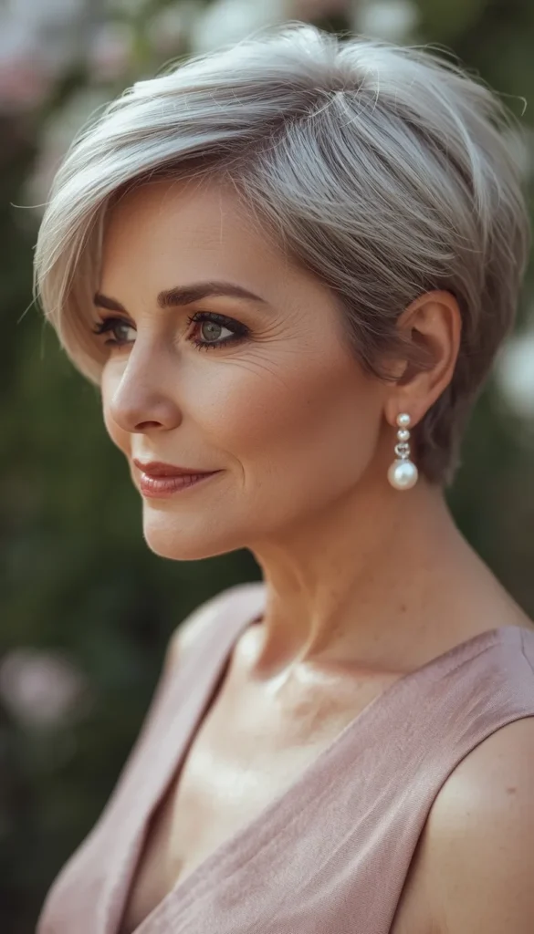 Polished Pixie with Soft Side Sweep