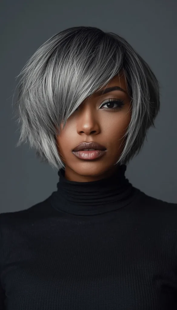 Salt and Pepper Shag Embracing Gray