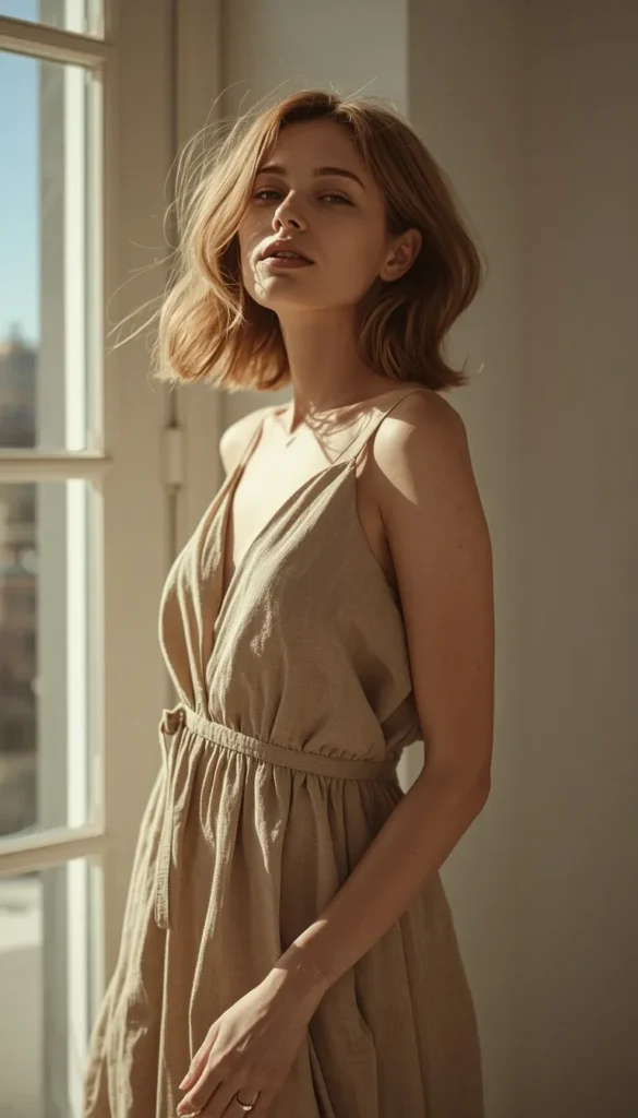 Shoulder Length Choppy Lob
