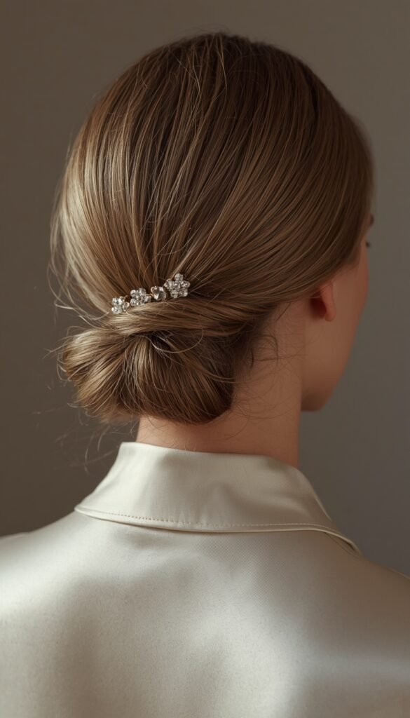 The Classic Low Chignon