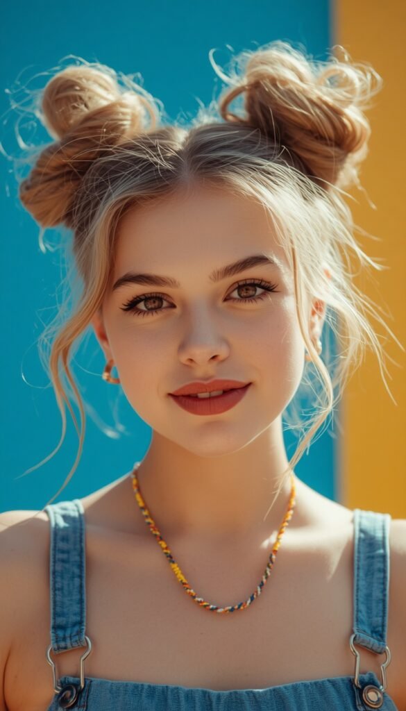 The Two Second Space Buns