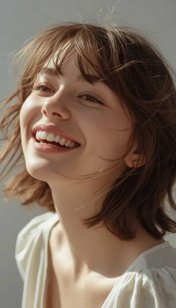 Wispy Fringe With Feathered Layers