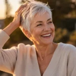 short pixie haircuts for older women