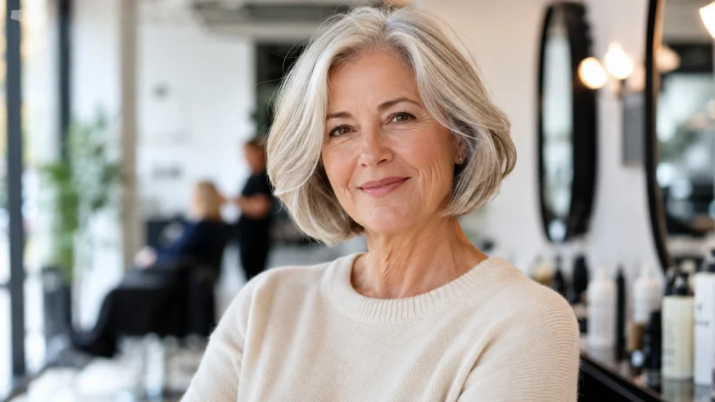 Wash and Wear Haircuts for Women Over 60