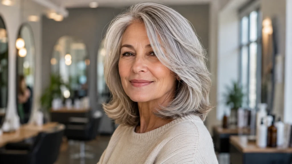 Layered Hairstyles for Women Over 60