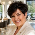 Pixie Cuts for Round Faces