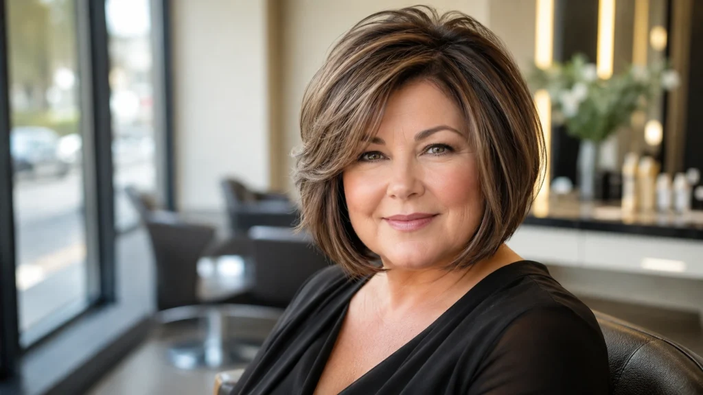 Short Bob Hairstyles for Thin Fine Hair With a Round Face