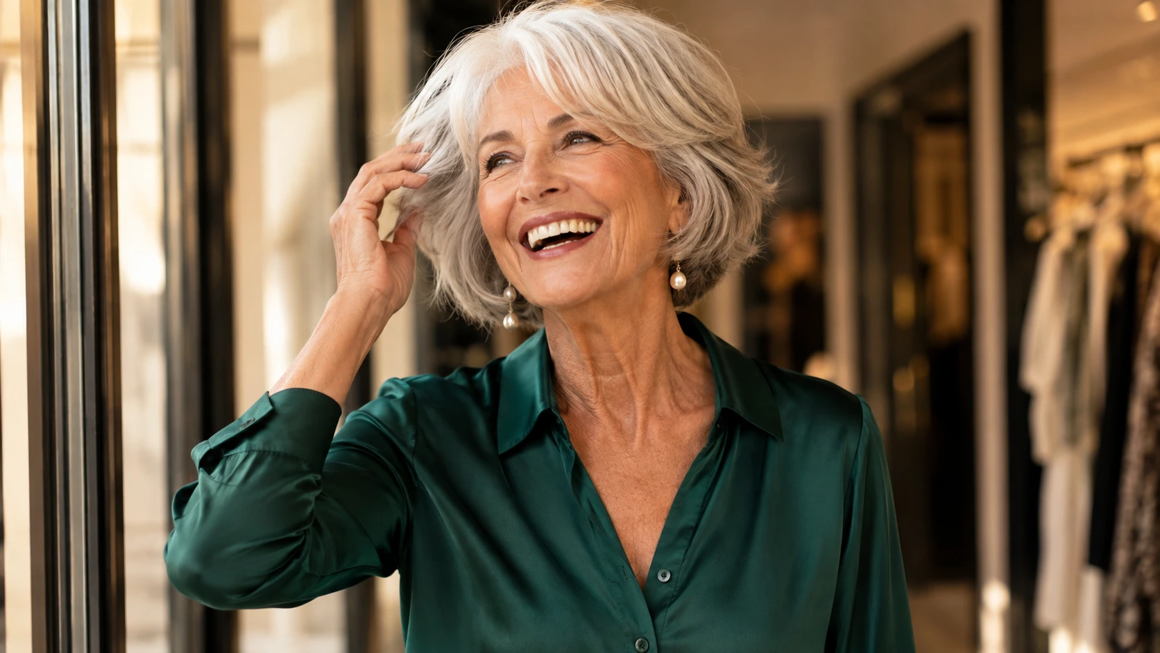 Short Haircuts for Women Over 70