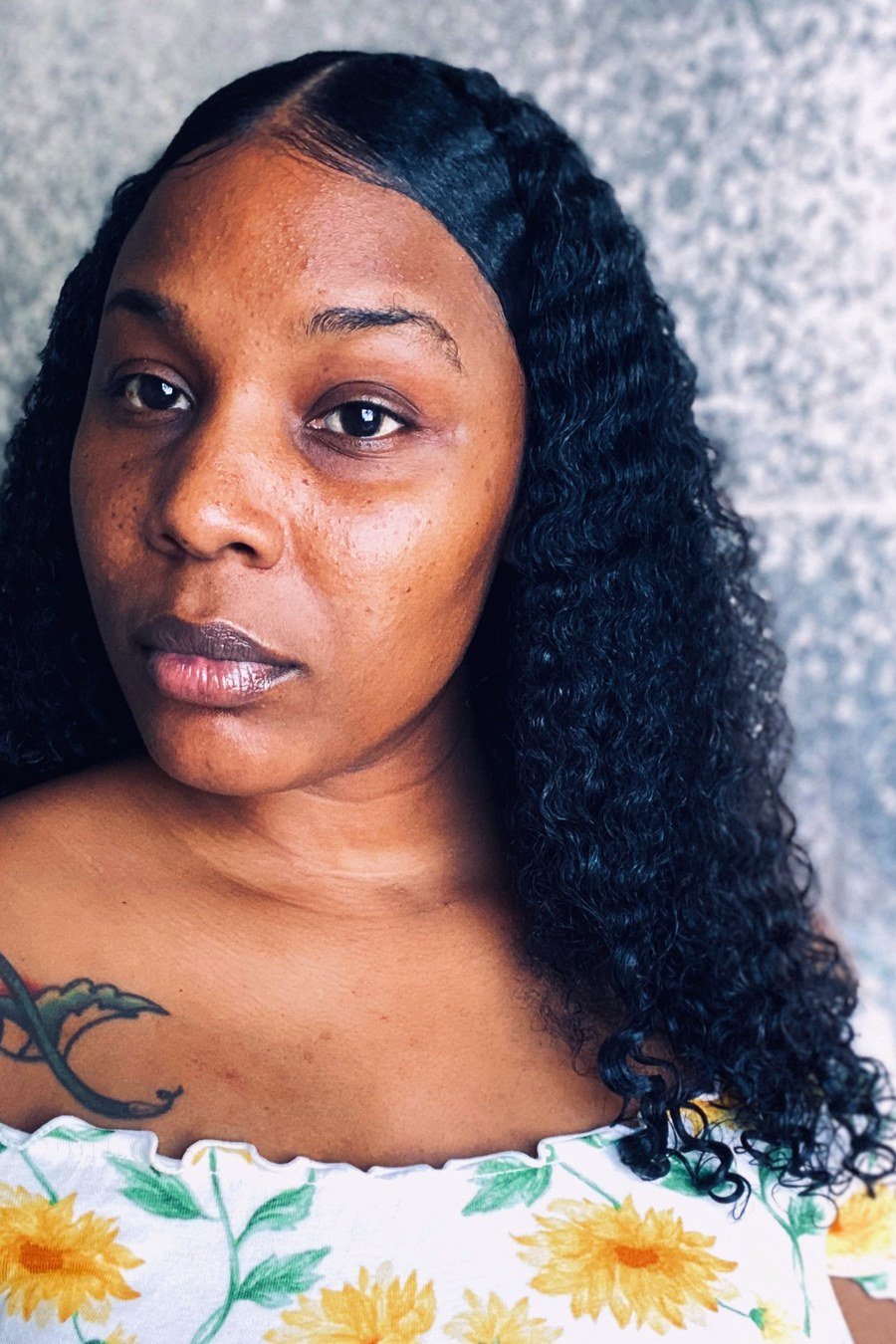 Wash-and-Go with Defined Curls - natural hair styles