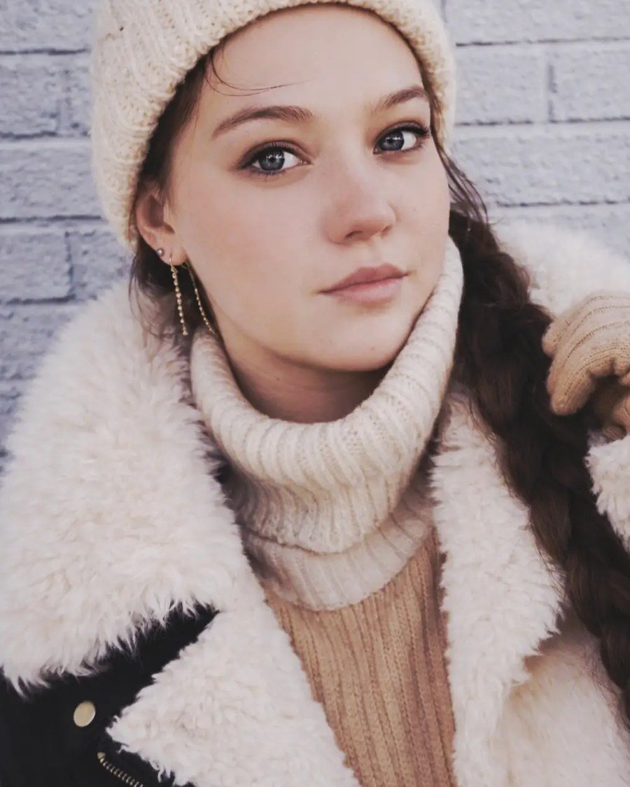 The Low Side Braid - beanie hairstyles