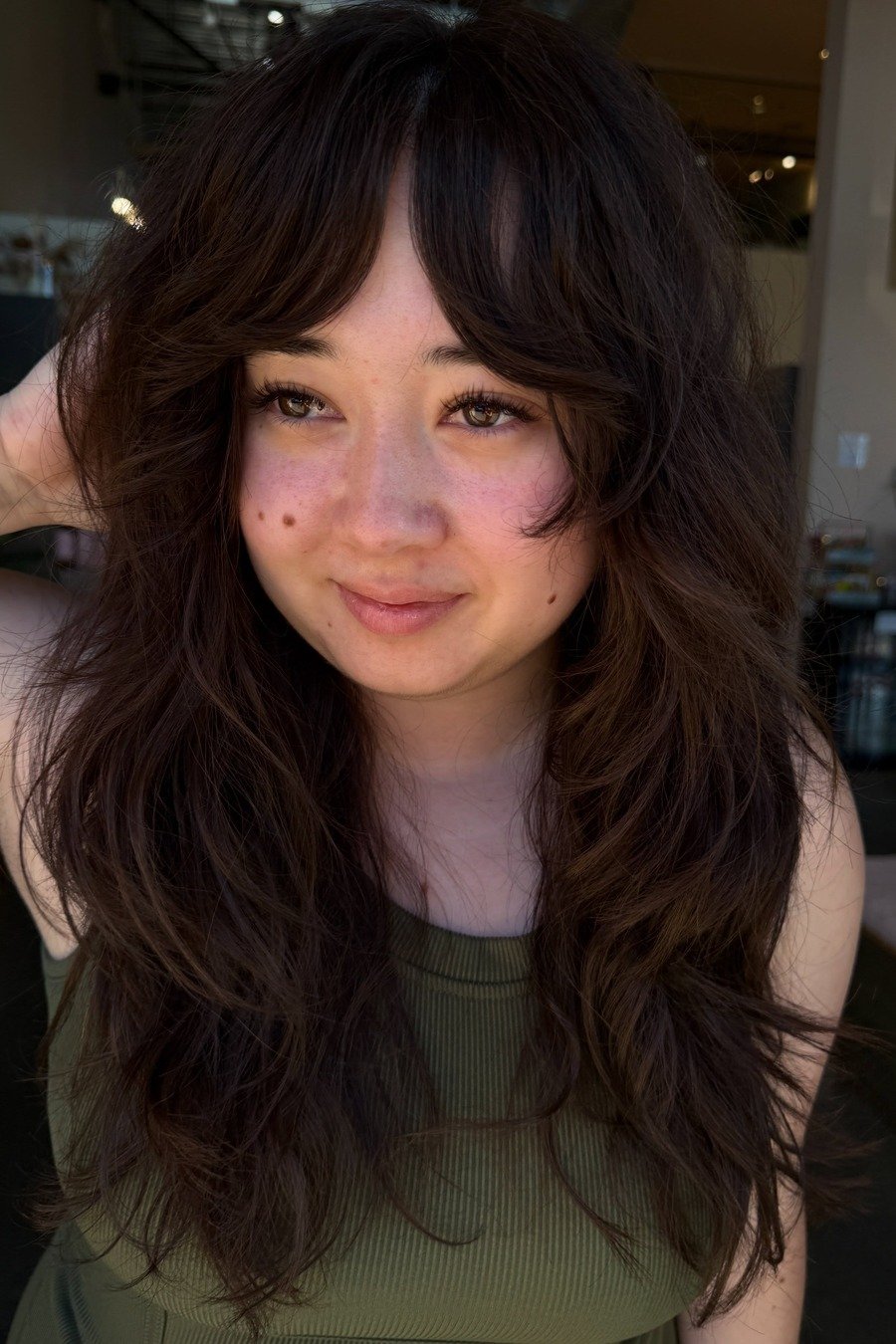 shaggy bangs hairstyle photo 02