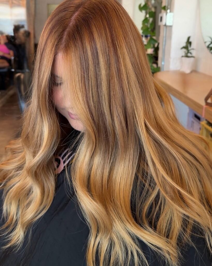 Auburn spice fall hair color 2026