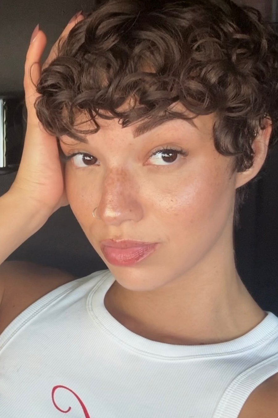 Short Curly Crop - curly hairstyles