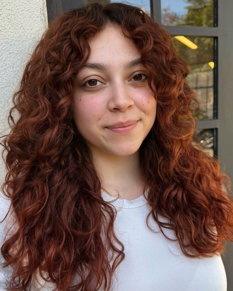 Burnt Sienna Copper - dark copper hair ideas for women