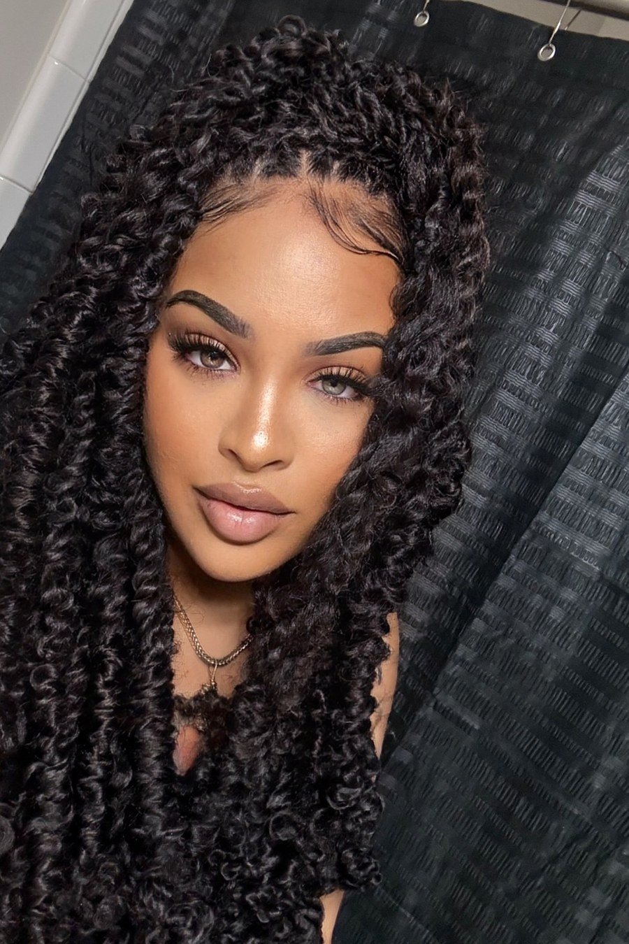 Passion Twists hairstyle for black women