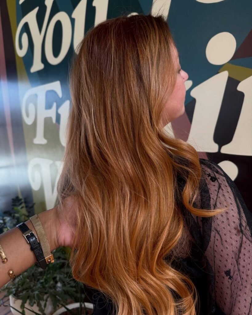 Copper blonde fall hair color 2026