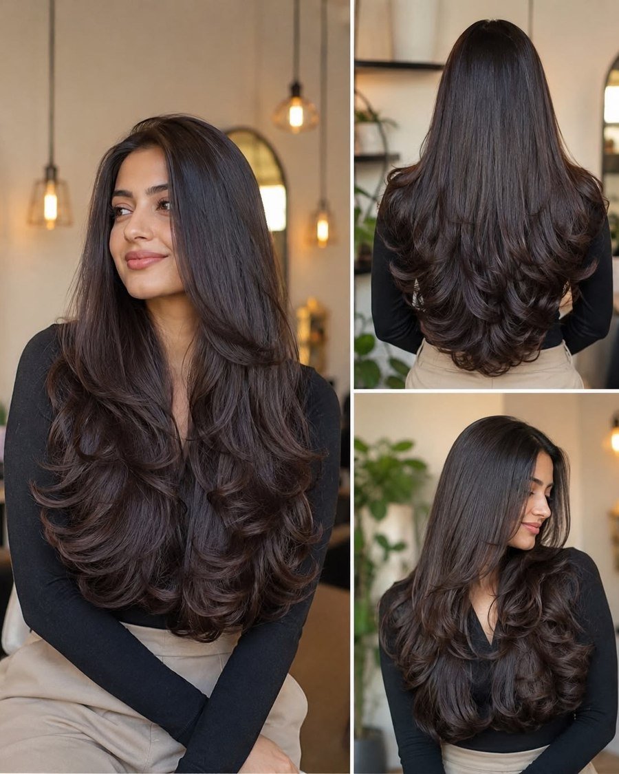 The Butterfly Cut womens haircut