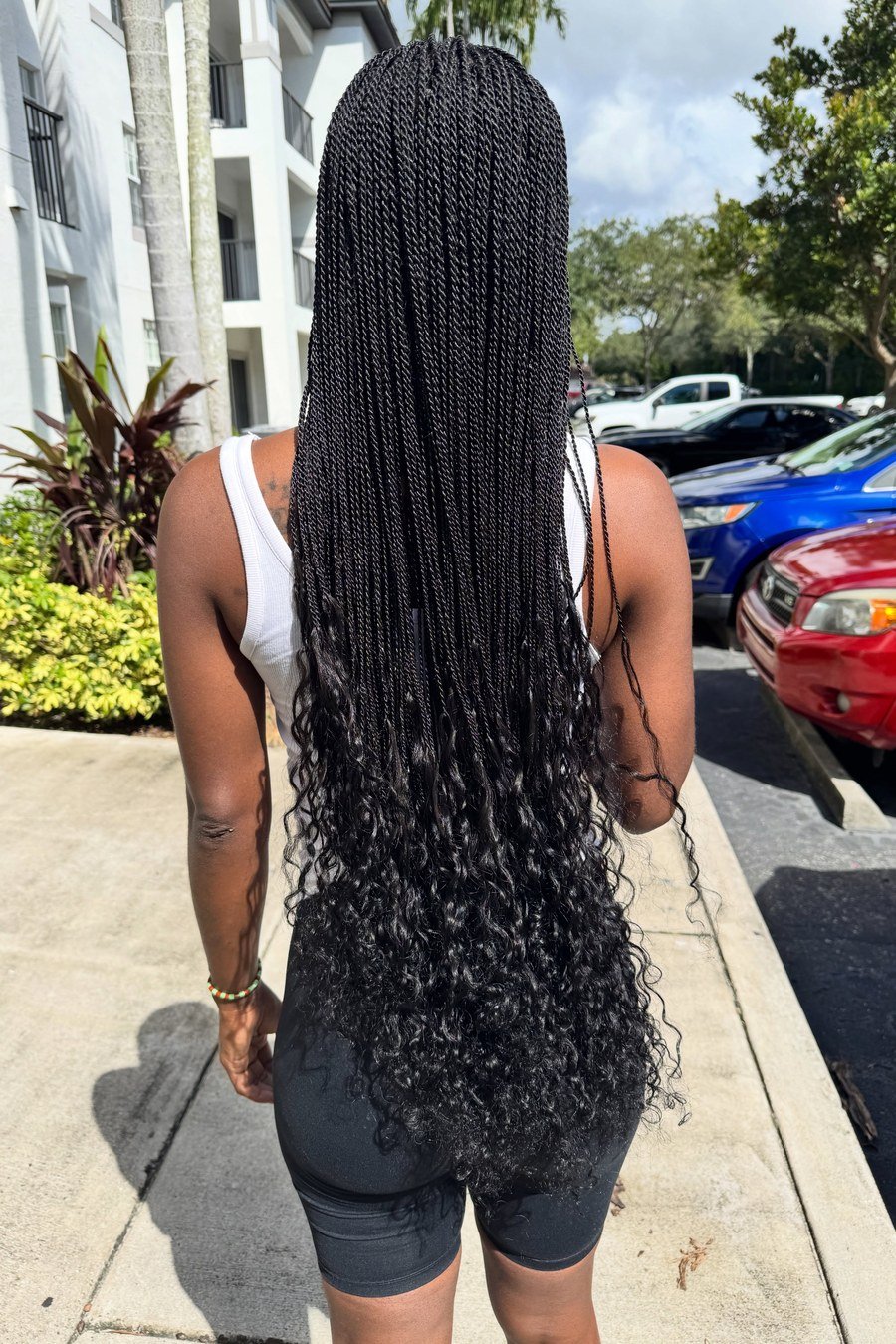 Senegalese Twists hairstyle for black women