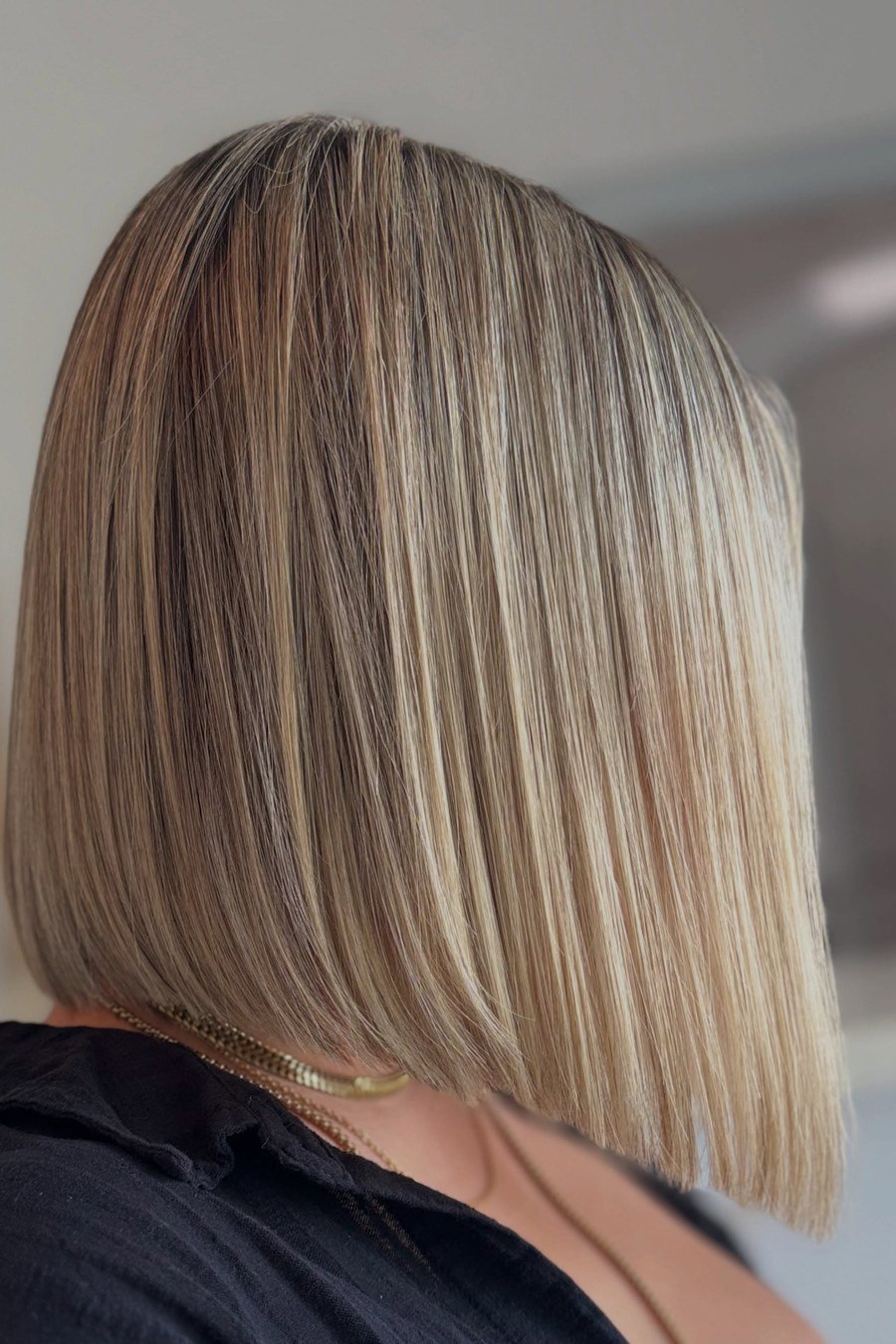 A-Line Bob mom haircut idea